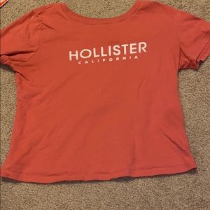 Hollister pink crop top S no tags